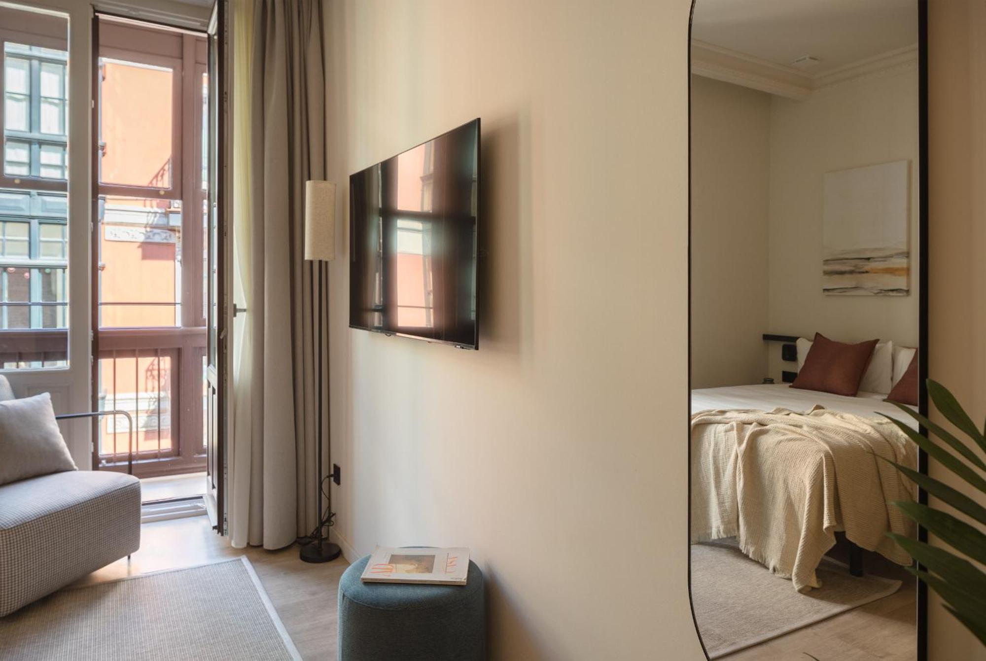Libere Bilbao Ledesma Apartment Bagian luar foto